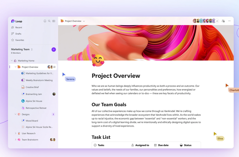 微软协作平台 loop 开始公测