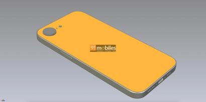 iPhone SE 4 渲染图曝光，刘海屏首次登陆！直角边框与 iPhone14 相似 