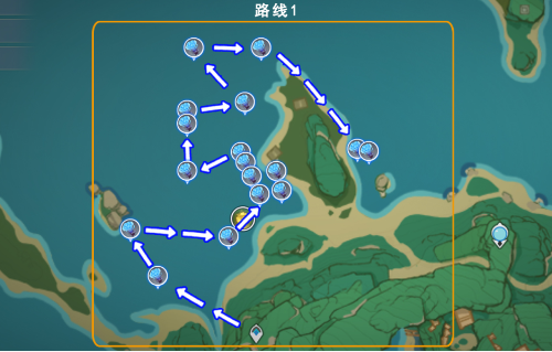 「原神」で海霊芝を集める場所