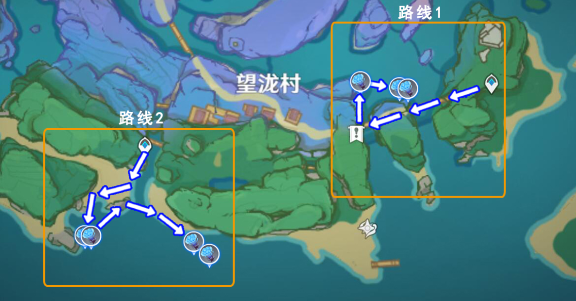 「原神」で海霊芝を集める場所