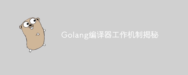 Golang 컴파일러의 작동 메커니즘 공개