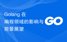 Golang 在编程领域的影响与前景展望