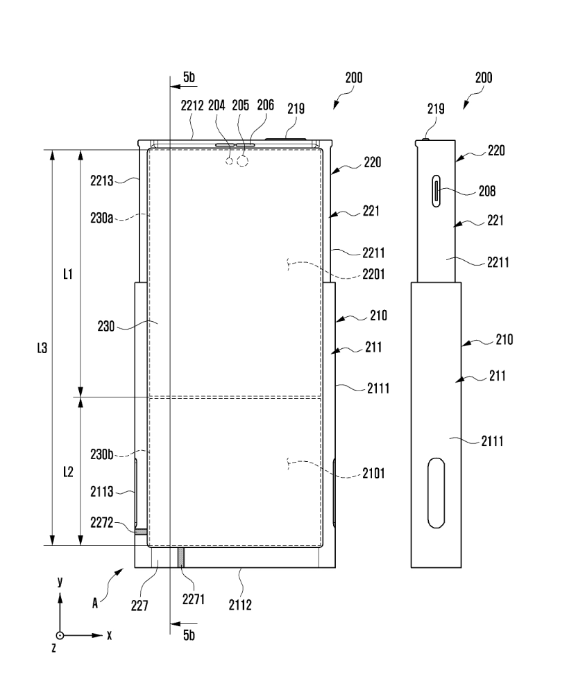 Brevet dinnovation Samsung : téléphone à rouleau équipé dun capteur de qualité de lair, à la pointe dune nouvelle tendance en matière de technologie de la santé