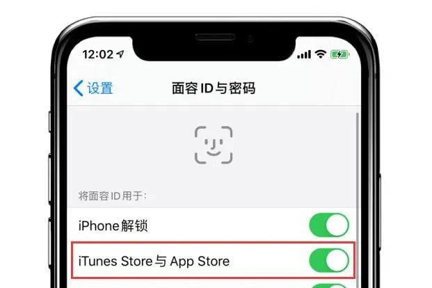 How to use face when downloading Apple 15 app