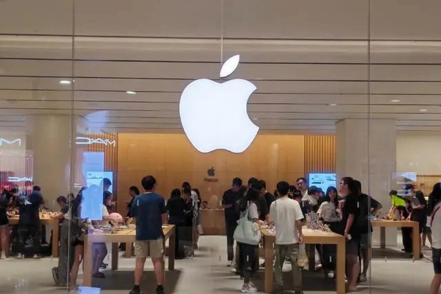 Apple mobile phone sales in China in 2023