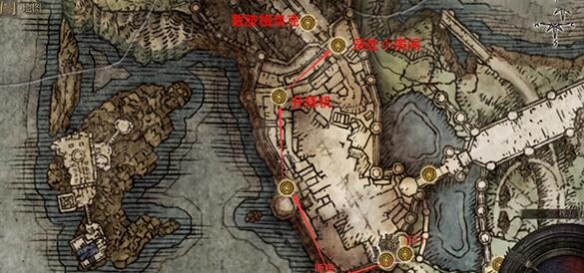 How to get to the Weeping Peninsula Moving Castle in Eldens Circle