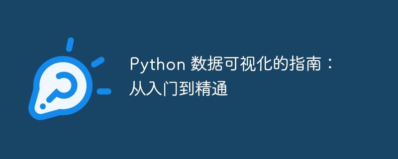 Python 数据可视化的指南：从入门到精通