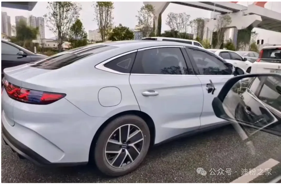 Spy photos of BYD’s new Qin L model revealed, equipped with fifth-generation DM-i hybrid system