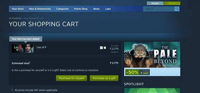 Bagaimana untuk memberi hadiah permainan Steam