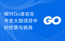 探讨Go语言在开发大型项目中的优势与挑战