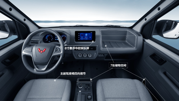 Le véhicule commercial à nouvelle énergie Wuling Yangguang est officiellement lancé, avec un grand espace menant une nouvelle tendance du marché