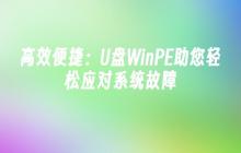 高效便捷：U盘WinPE助您轻松应对系统故障