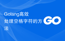 Golang高效处理空格字符的方法