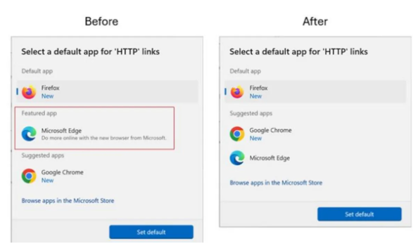 Microsoft melaraskan strategi penyemak imbas di Eropah untuk mematuhi peraturan, melayan Edge dan Chrome sama rata