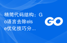 精简代码结构:Go语言去除else优化技巧分享