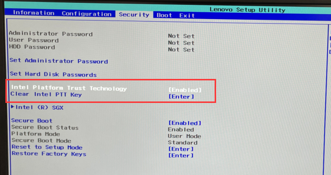 Semak sama ada komputer riba Lenovo menyokong TPM? Bagaimana untuk menghidupkan dan mematikan TPM pada komputer riba Lenovo?