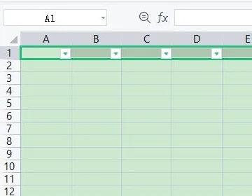 The solution to the problem that Excel tables cannot be filtered