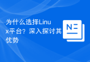 为什么选择Linux平台？深入探讨其优势