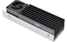 曜越 Thermaltake 推出 MS-1 SSD 散热器：8000 转风扇、6mm 热管