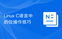 Linux C语言中的位操作技巧