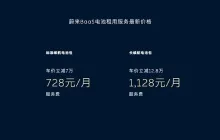 蔚来电池租用服务宣布降价，75 / 100kWh 现价 728/1128 元每月