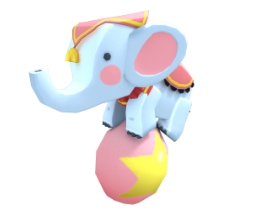 Introduction to the skills and attributes of the Mini World Happy White Elephant Mount