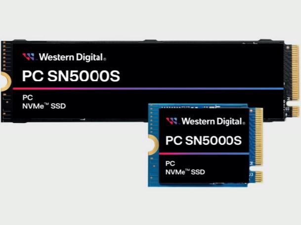 西部数据推出 PC SN5000S NVMe 固态硬盘：QLC 闪存，最大 2TB 容量