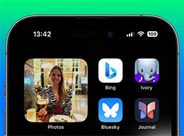 iOS 17 小技巧：在 iPhone 主畫面照片小元件中展示指定照片