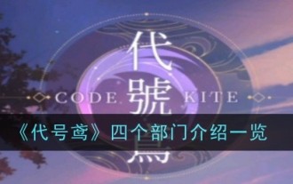 Gambaran keseluruhan empat jabatan 'Codename Kite'