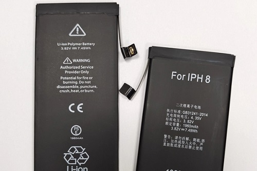 Présentation du prix de remplacement de la batterie du téléphone portable Apple 8