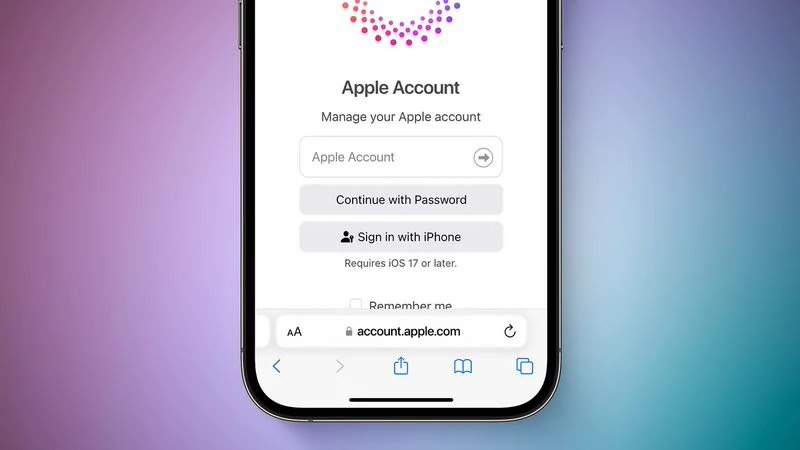 “Apple ID”将成历史，消息称苹果将在 iOS 18 中启用“苹果账户”名称