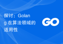 探讨：Golang 在算法领域的适用性
