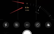 苹果手机0.5×广角模式开启方式