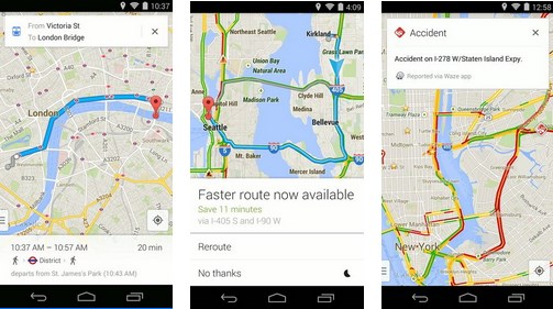 Comment configurer une carte 3D dans la version mobile de Google Maps