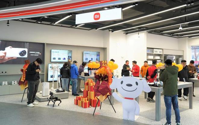 Der erste von JD.com selbst betriebene Xiaomi Home Store des Landes wird eröffnet und es ist der erste gemeinsame Aufbau eines Marken-Offline-Stores