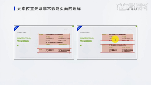 보험 PPT 레이아웃 디자인 원칙: 친밀감과 계층의 원칙