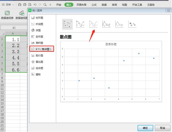 How to create standard curve excel table