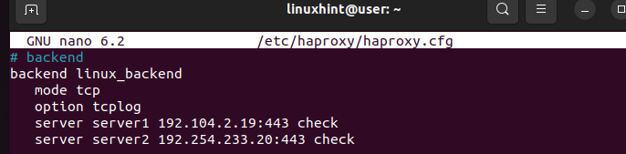 Comment implémenter le relais SSL dans HAProxy