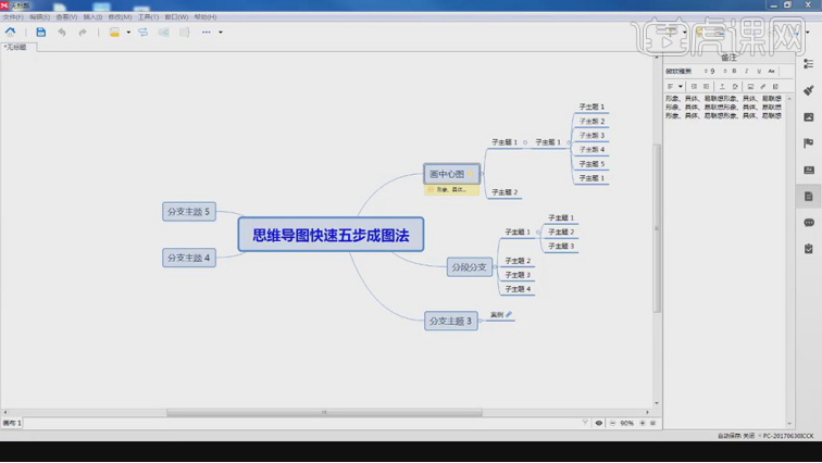 思维导图在线有哪些内容