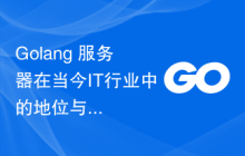 Golang 服务器在当今IT行业中的地位与价值