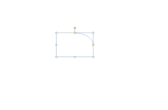 How to draw turning arrow in ppt flow chart