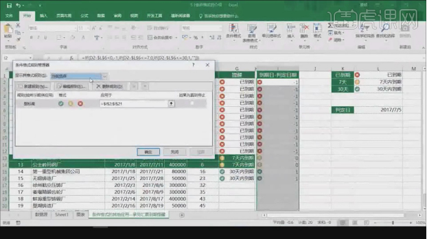 So verwenden Sie die bedingte Formatierung in Excel