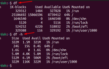 如何在Linux下查看磁盘使用情况