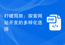 打破局限：探索网站开发的多样化选择
