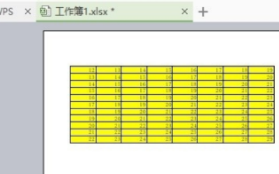 What are the steps for paginating WPS tables?