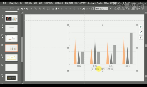 So optimieren Sie das Design von PPT-Diagrammen