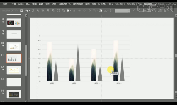 So optimieren Sie das Design von PPT-Diagrammen