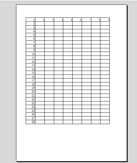 What to do if the Excel table is not fully printed and part of it cannot be printed?