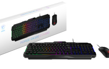 微星推出 FORGE GM100 鼠标与 GK100 键盘，支持 RGB 灯效