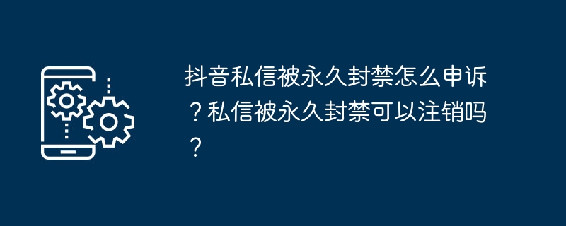 TikTok의 비공개 메시지가 영구적으로 금지된 경우 항소하는 방법은 무엇입니까? 내 비공개 메시지가 영구적으로 차단된 경우 로그아웃할 수 있나요?